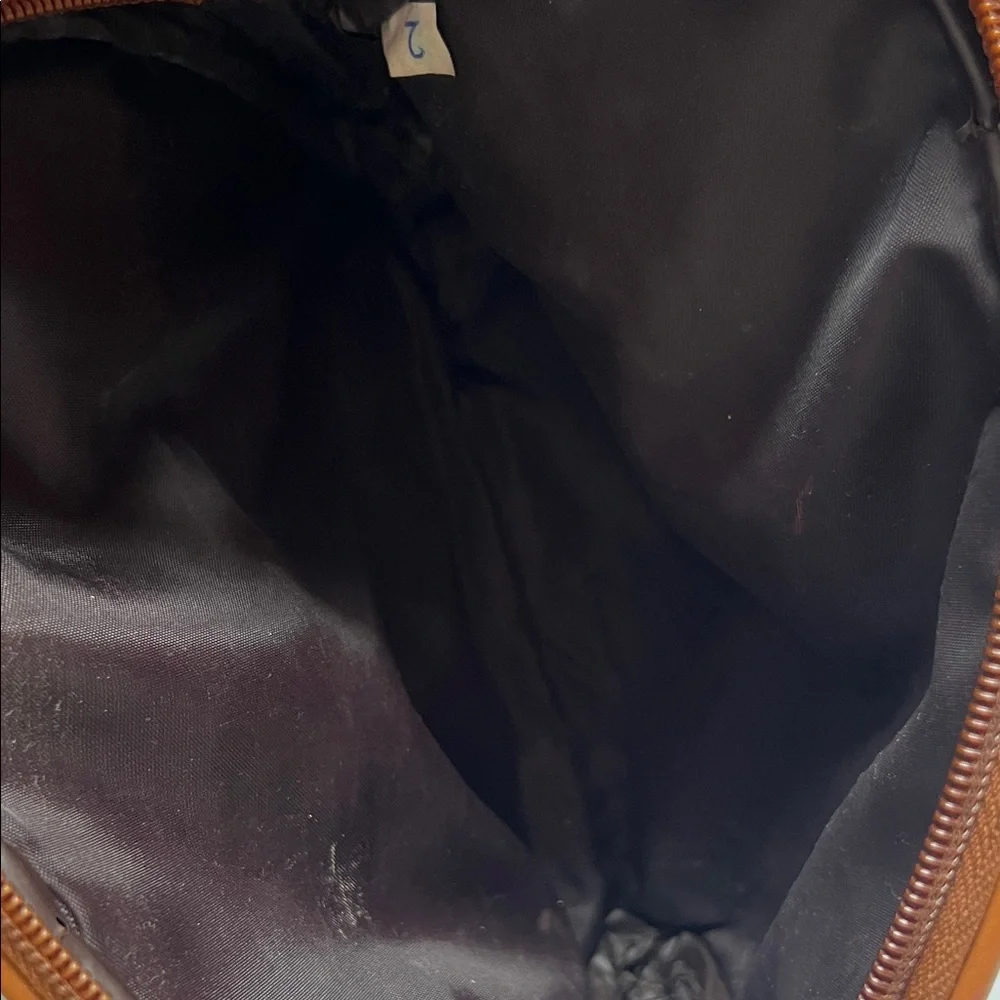 Chic inspired Brown and White Cosmetic Case